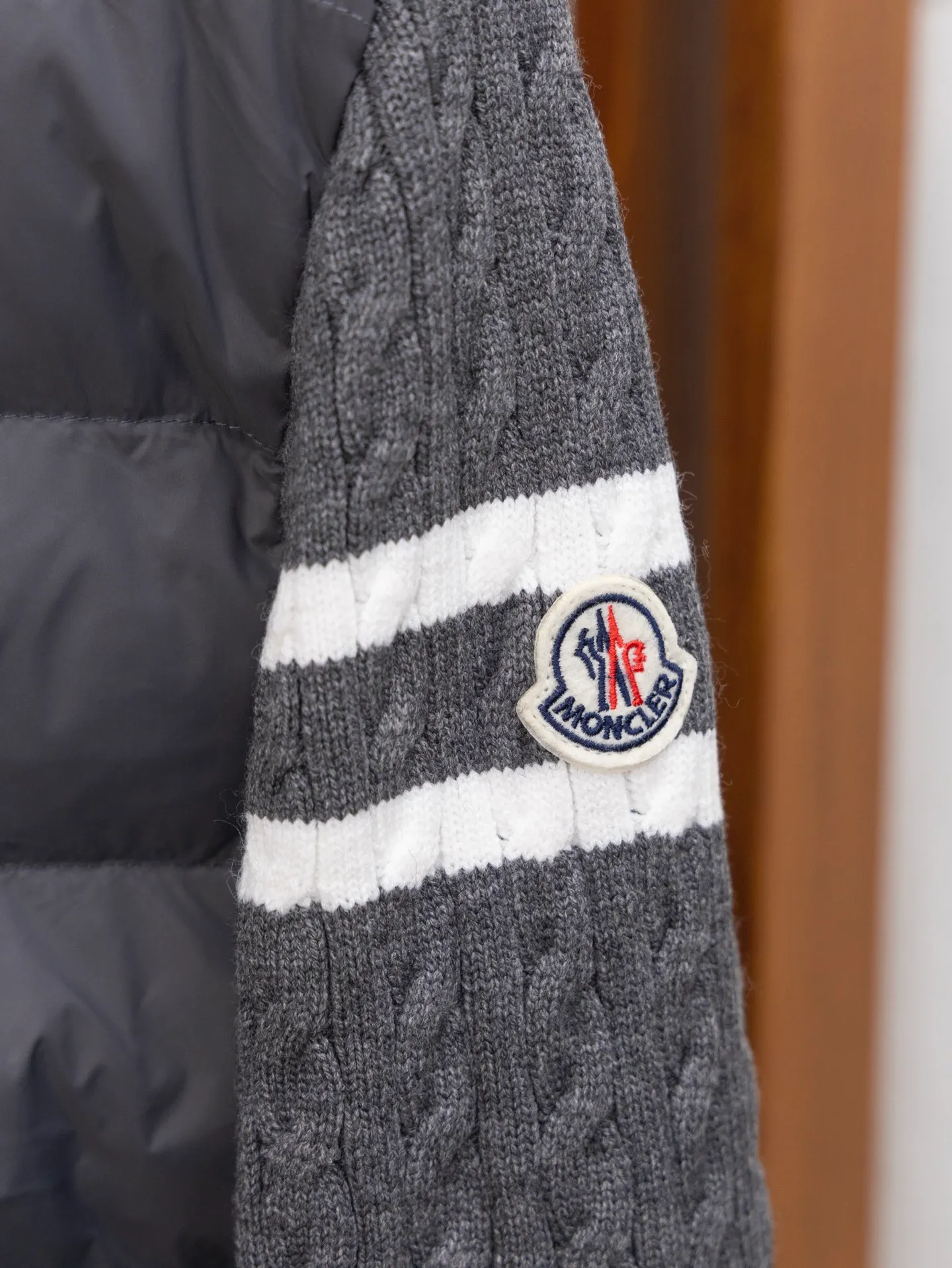 🔥🔥p255 MONCLER 460 Original 1:1 Black Gray Size S-XL